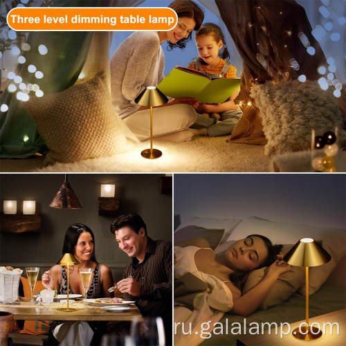 Элегантный гальванический настольный светильник, настольная лампа современного декора